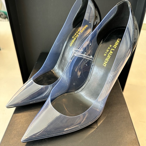YSL Black and Clear pumps - Picture 8 of 15